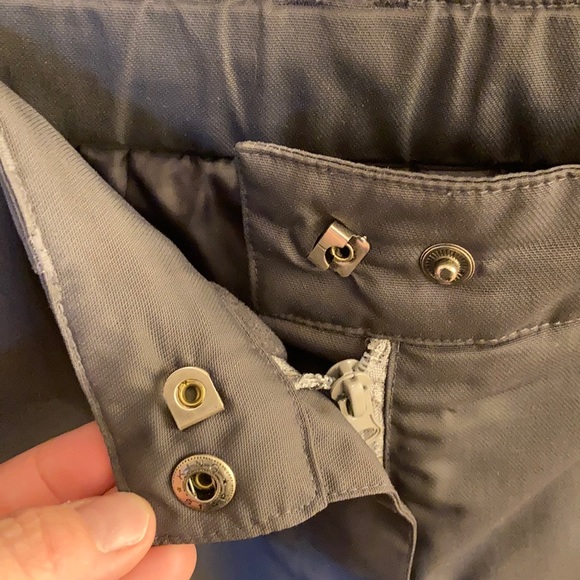 Snow pants in charcoal grey perfect condition - Picture 2 of 5